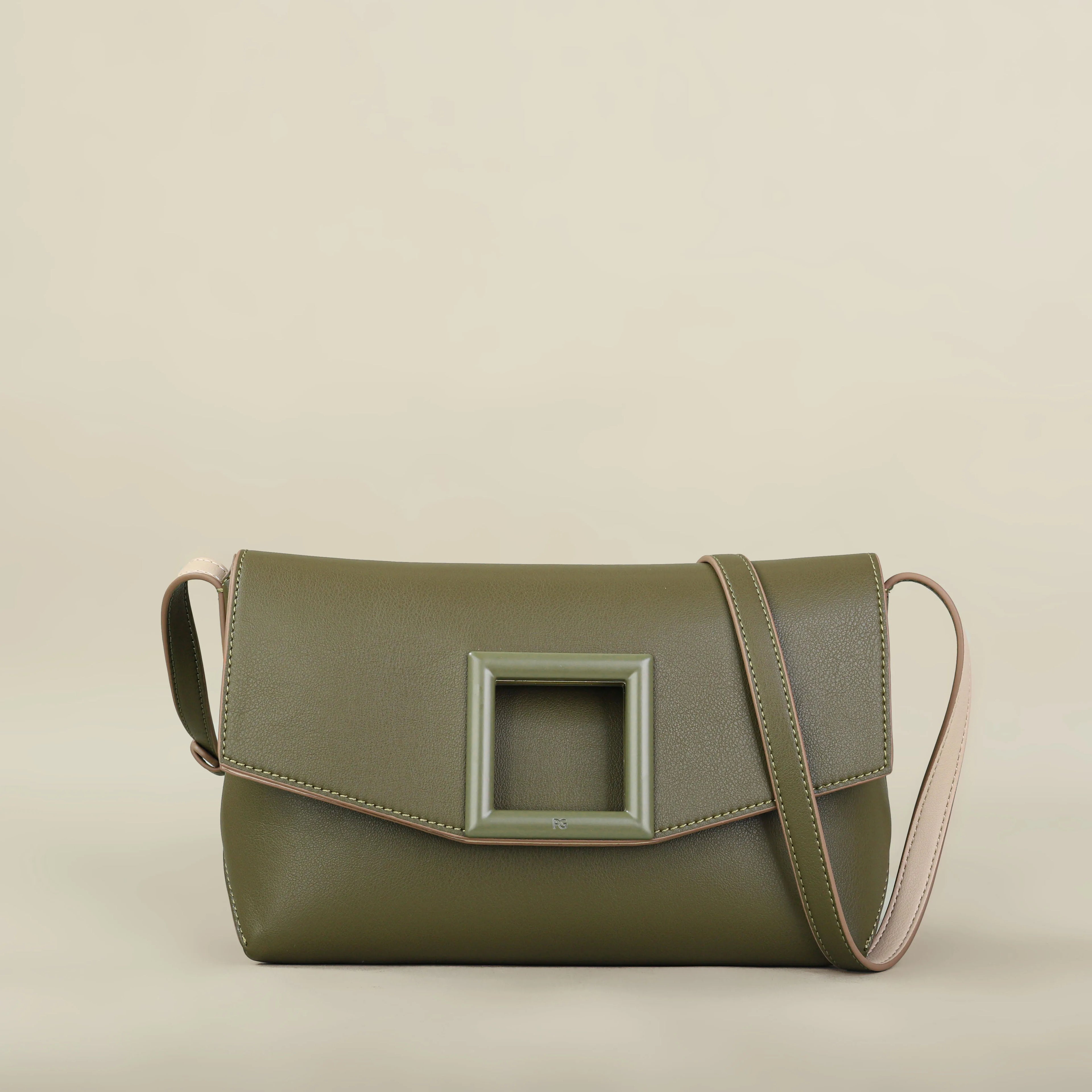 Florence Sienna Leather Shoulder Bag