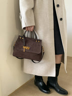 Valencia Époque Suede Top-Handle