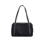 Zurich Sienna Suede Boston Bag