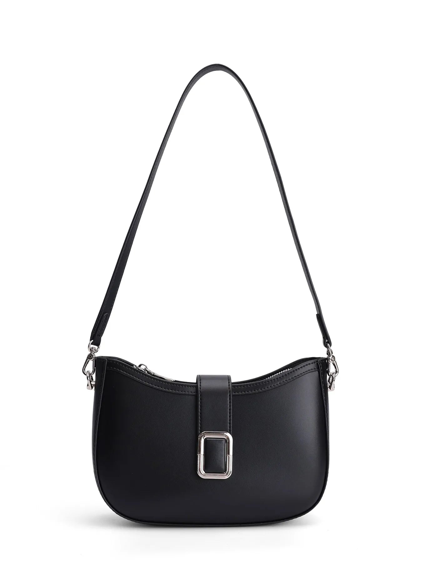 Paris Elise Leather Saddle Bag