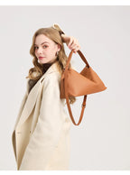 Milano Bianca Leather Underarm Tote