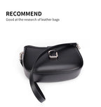 Paris Elise Leather Saddle Bag