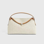 Stockholm Linea Linen & Leather Tote