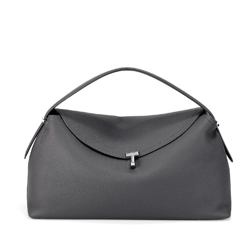 Milano Bianca Leather Underarm Tote