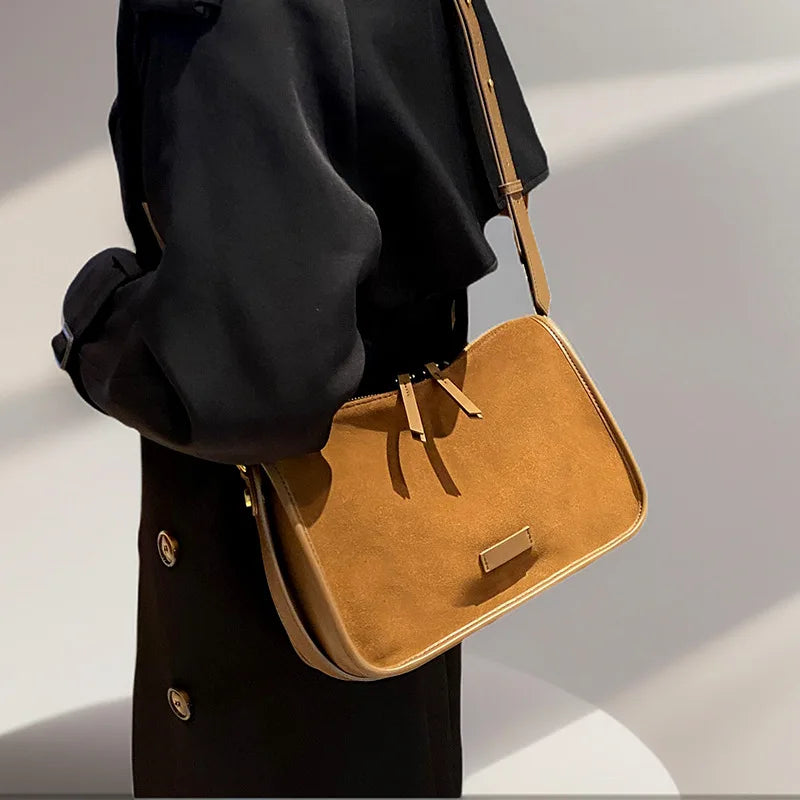 Zurich Celeste Matte Leather Tote