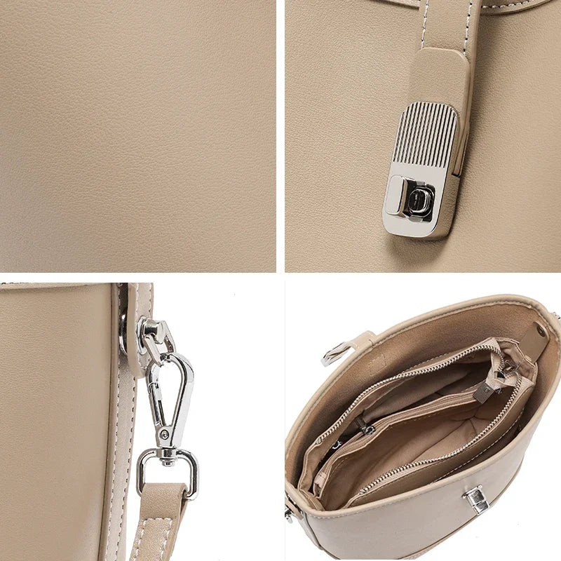 Paris Amara Leather Crossbody