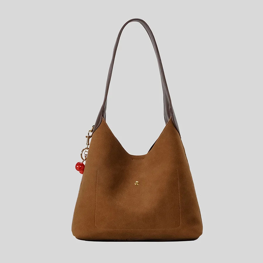 Lyon Amara Suede Large Tote
