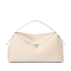 Milano Bianca Leather Underarm Tote