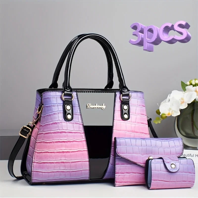 Set of 3 women's handbags