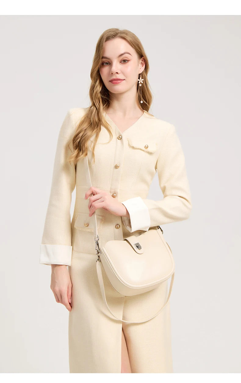 Monaco Iris Gloss Leather Mini Bag