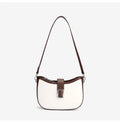 Paris Elise Leather Saddle Bag