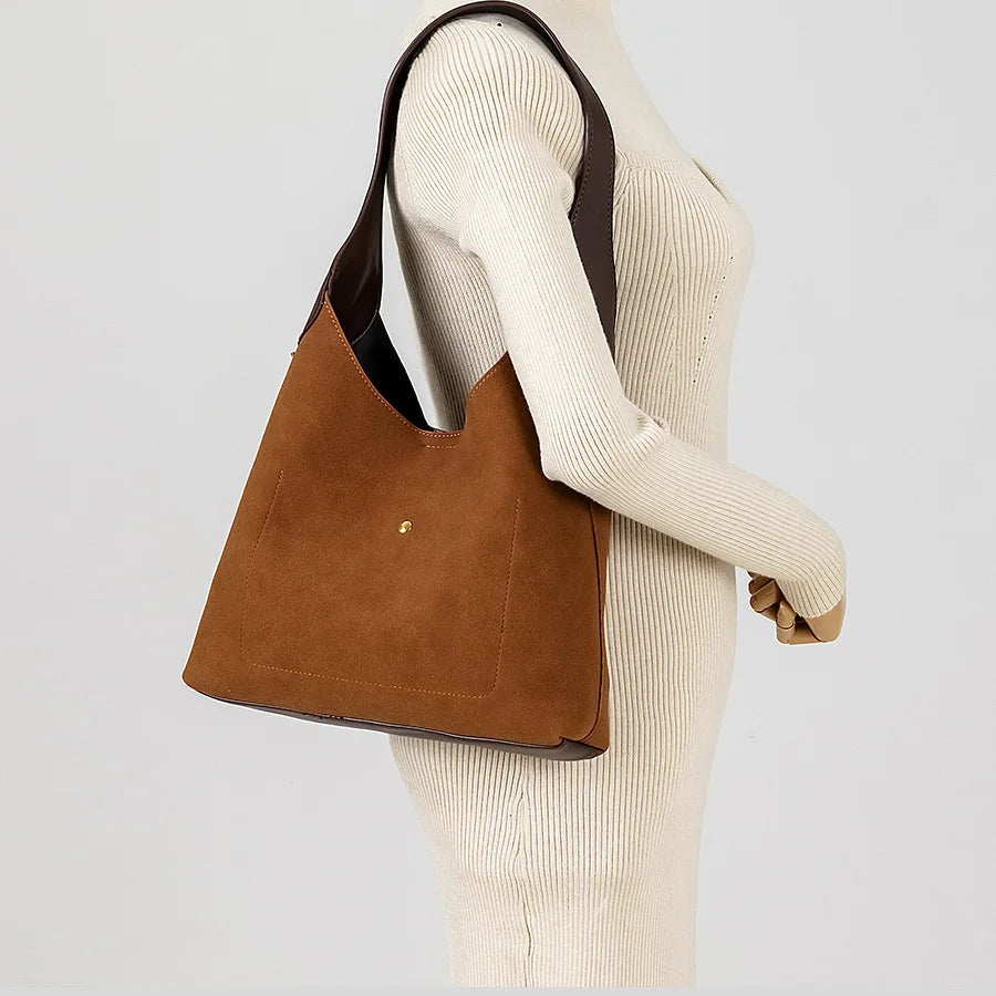 Lyon Amara Suede Large Tote