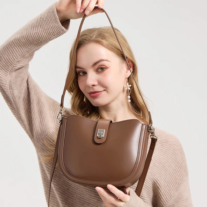 Monaco Iris Gloss Leather Mini Bag