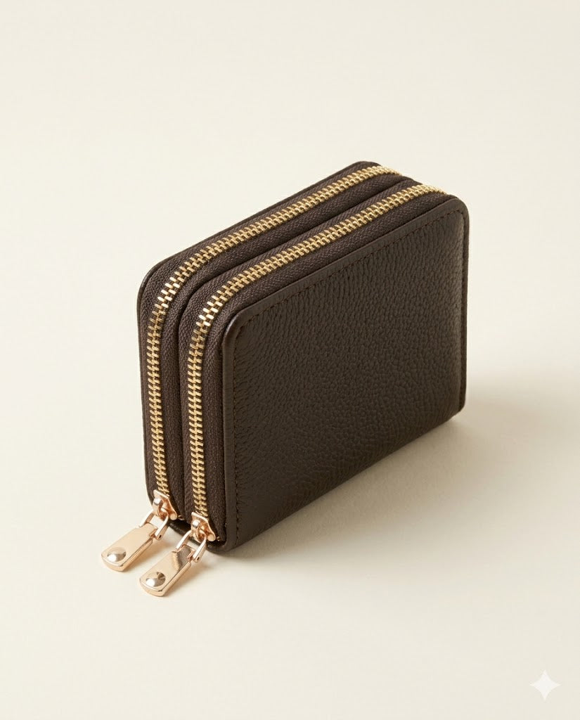 Zipped Coin Pouch